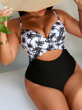 Maiô Paradise Plus Size - Design Tropical