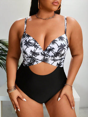 Maiô Paradise Plus Size - Design Tropical