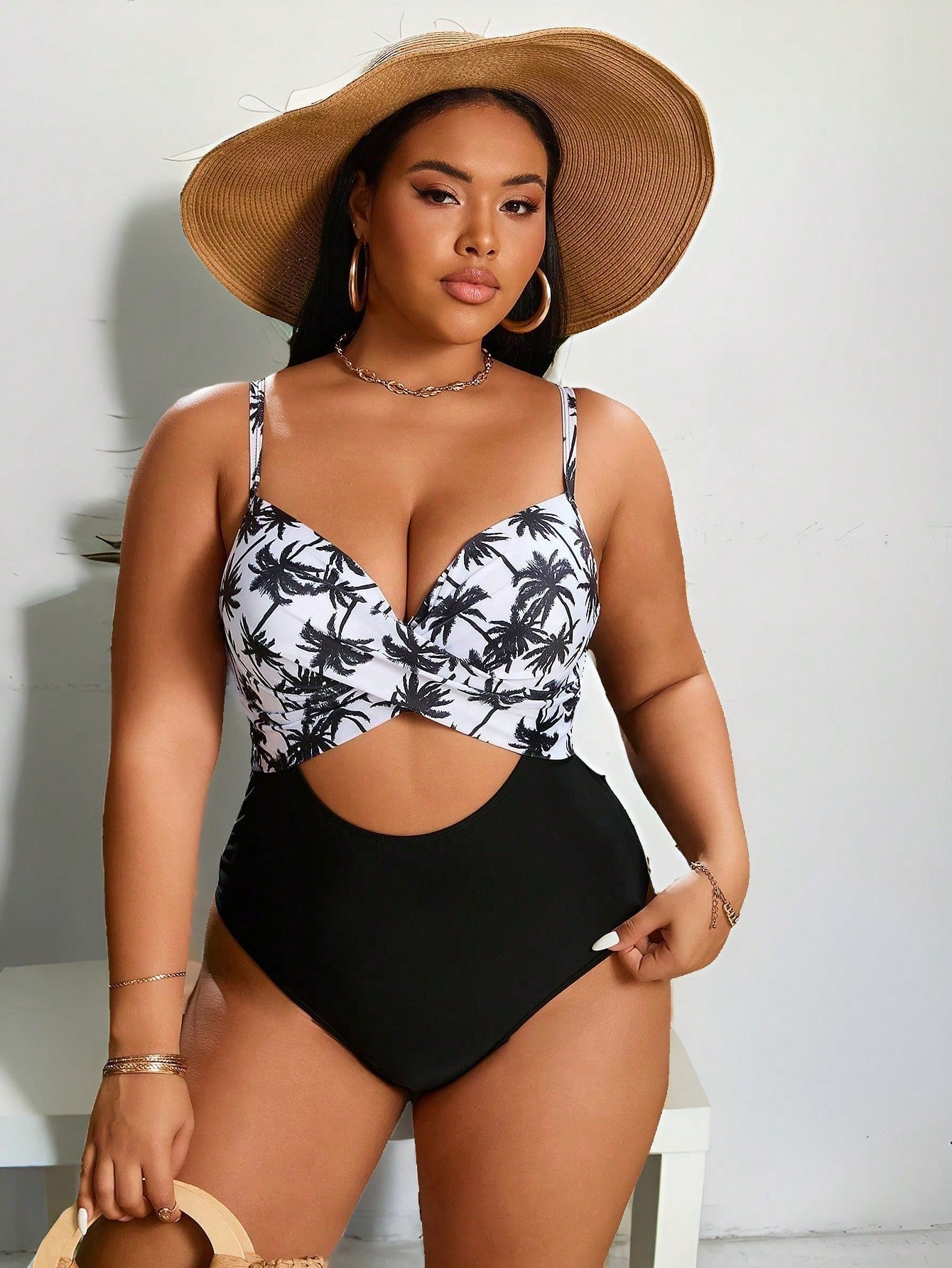 Maiô Paradise Plus Size - Design Tropical