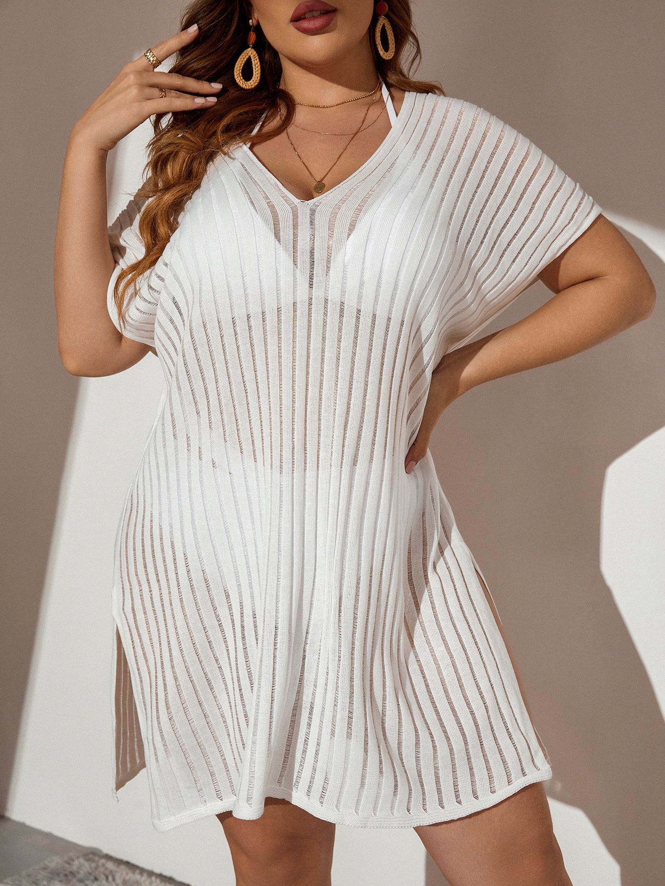 Saída De Praia Plus Size Cléo