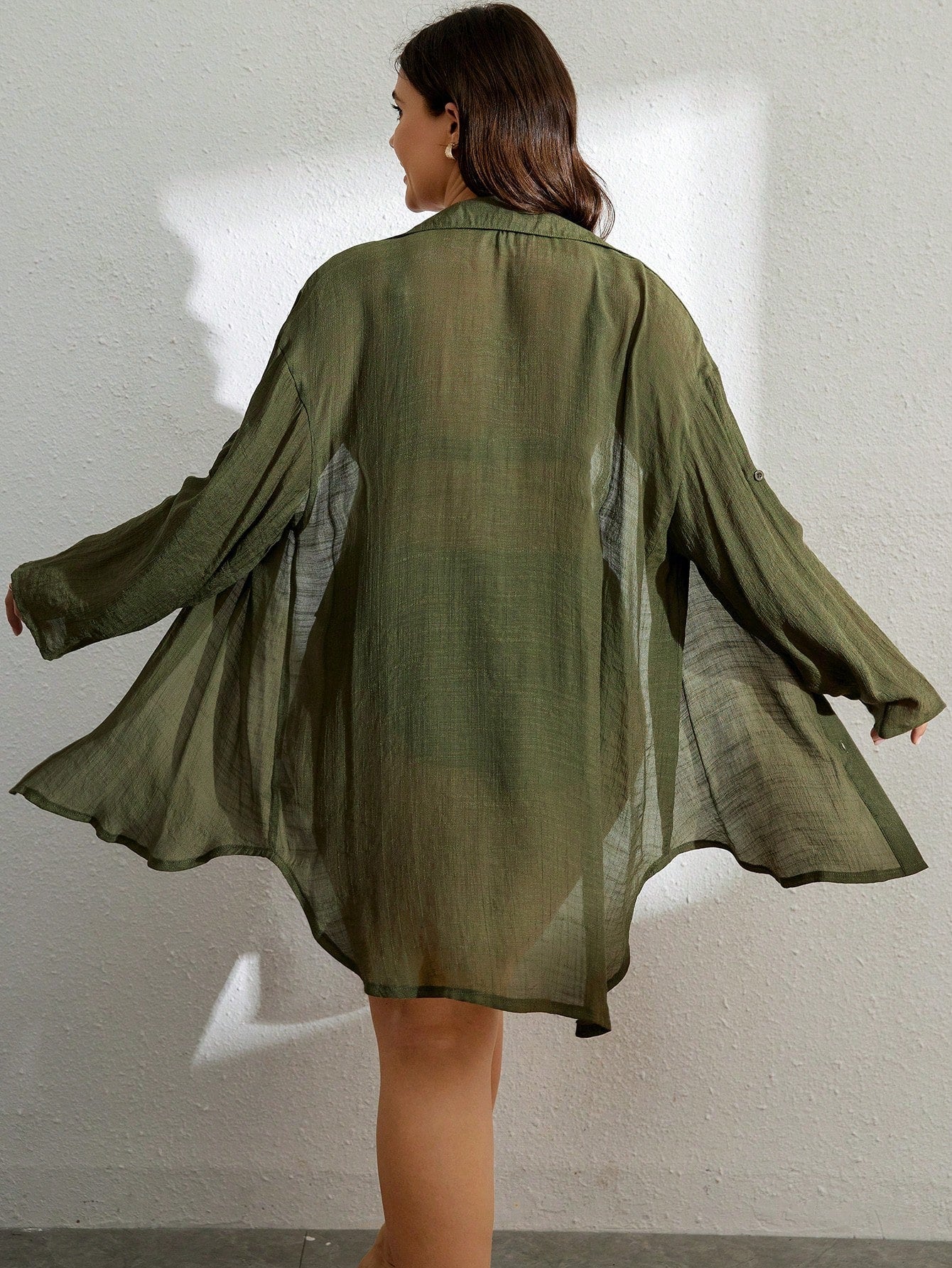 Saída De Praia Plus Size Melissa