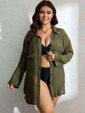 Saída De Praia Plus Size Melissa