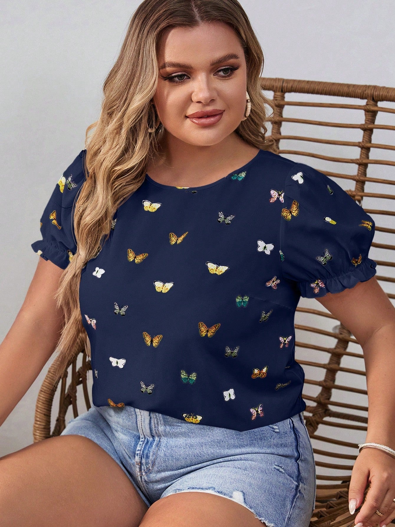 Blusa Plus Size Dia A Dia