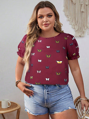 Blusa Plus Size Dia A Dia