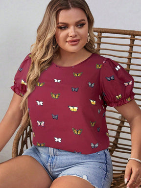 Blusa Plus Size Dia A Dia